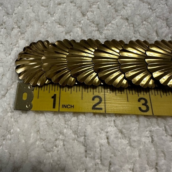Vintage Gold Seashell Stretch Belt main image 8